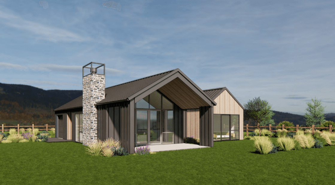 Floorplan for 3 Bed Side Entry